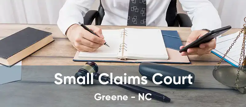 Small Claims Court Greene - NC