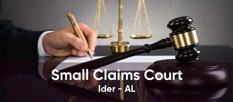 Small Claims Court Ider - AL