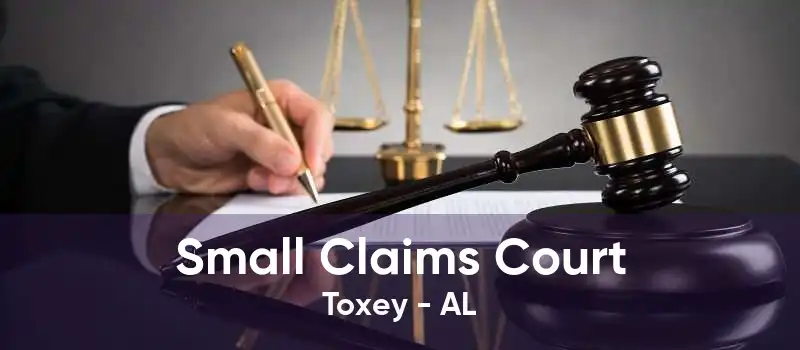 Small Claims Court Toxey - AL
