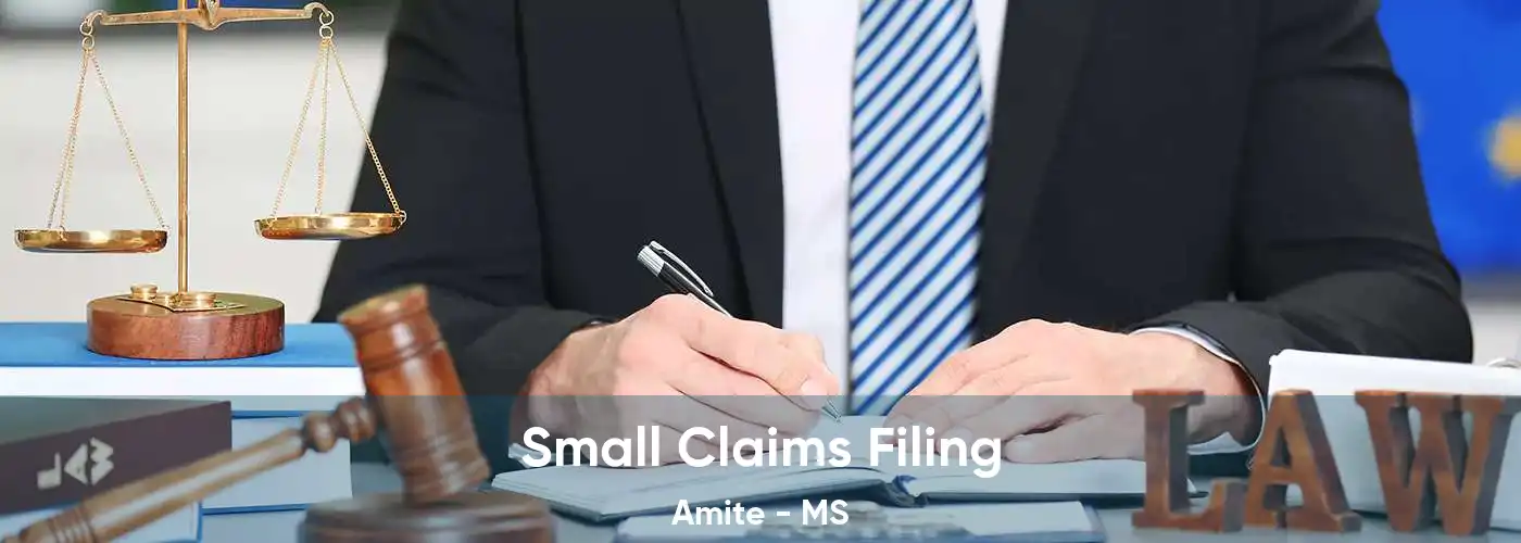 Small Claims Filing Amite - MS