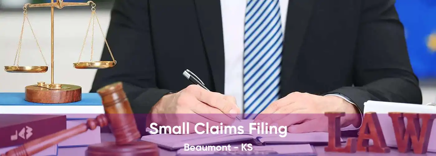 Small Claims Filing Beaumont - KS