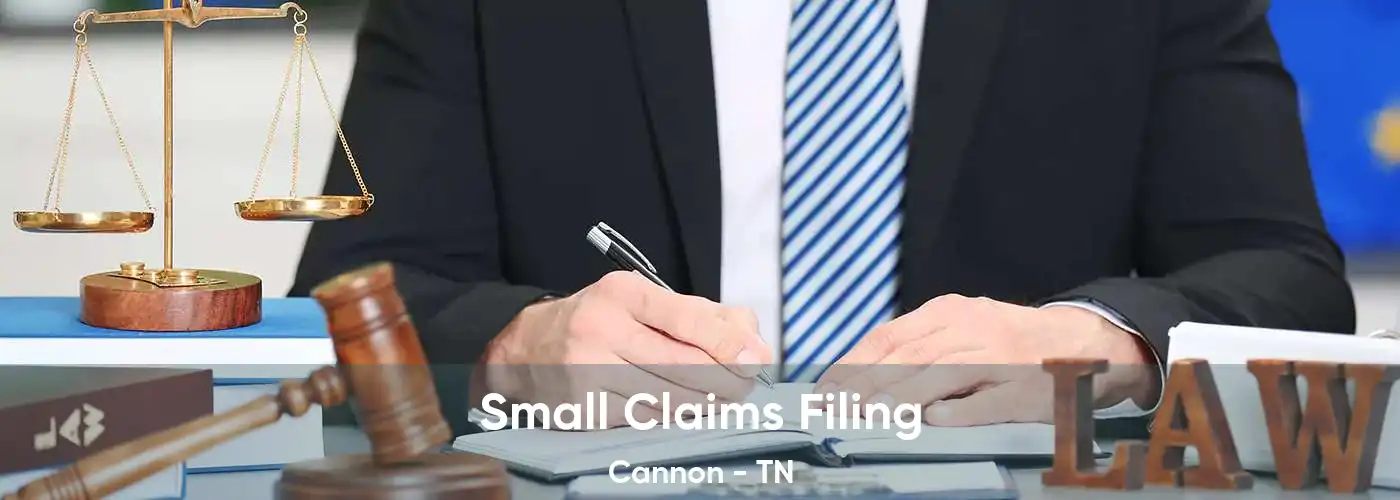 Small Claims Filing Cannon - TN