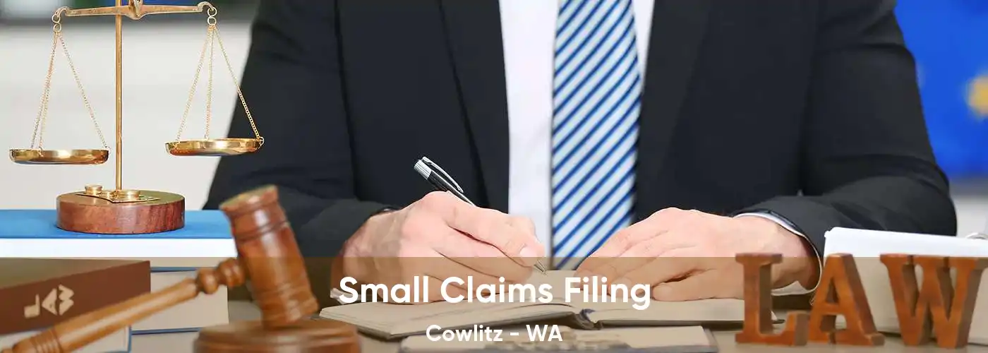 Small Claims Filing Cowlitz - WA