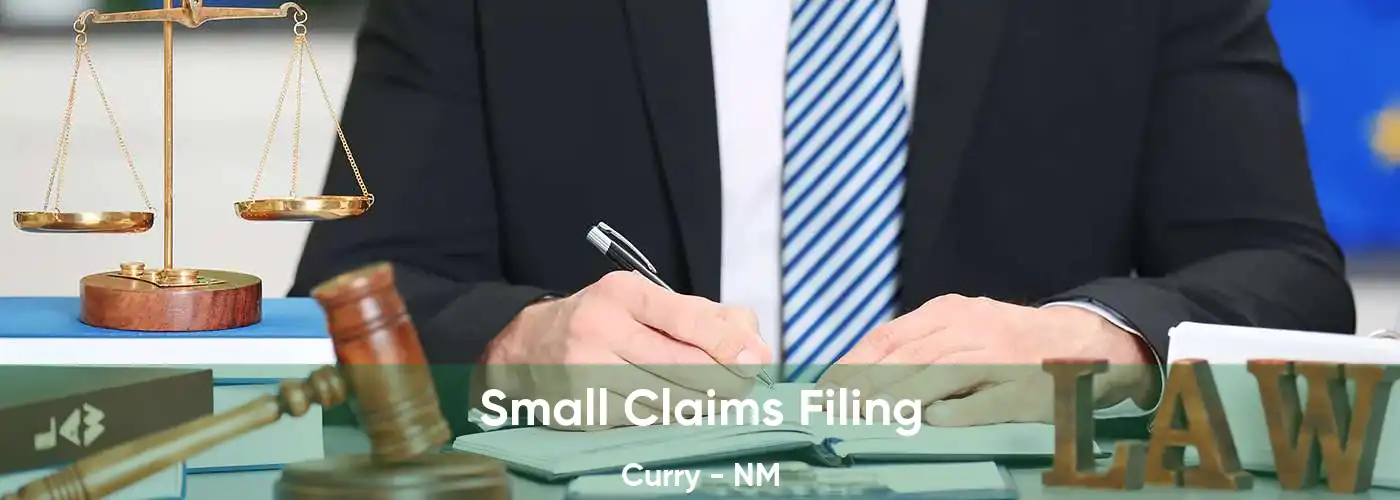 Small Claims Filing Curry - NM