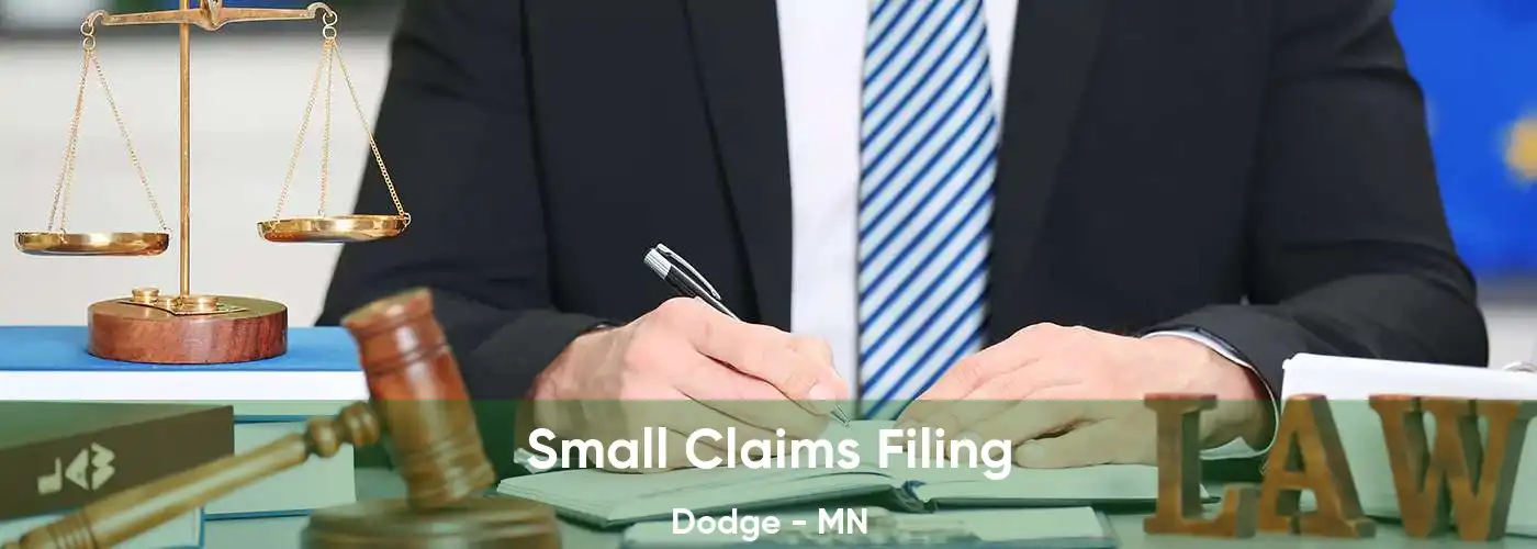 Small Claims Filing Dodge - MN