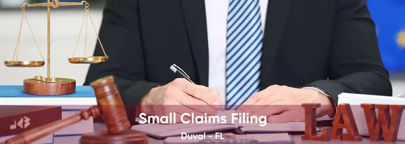 Small Claims Filing Duval - FL