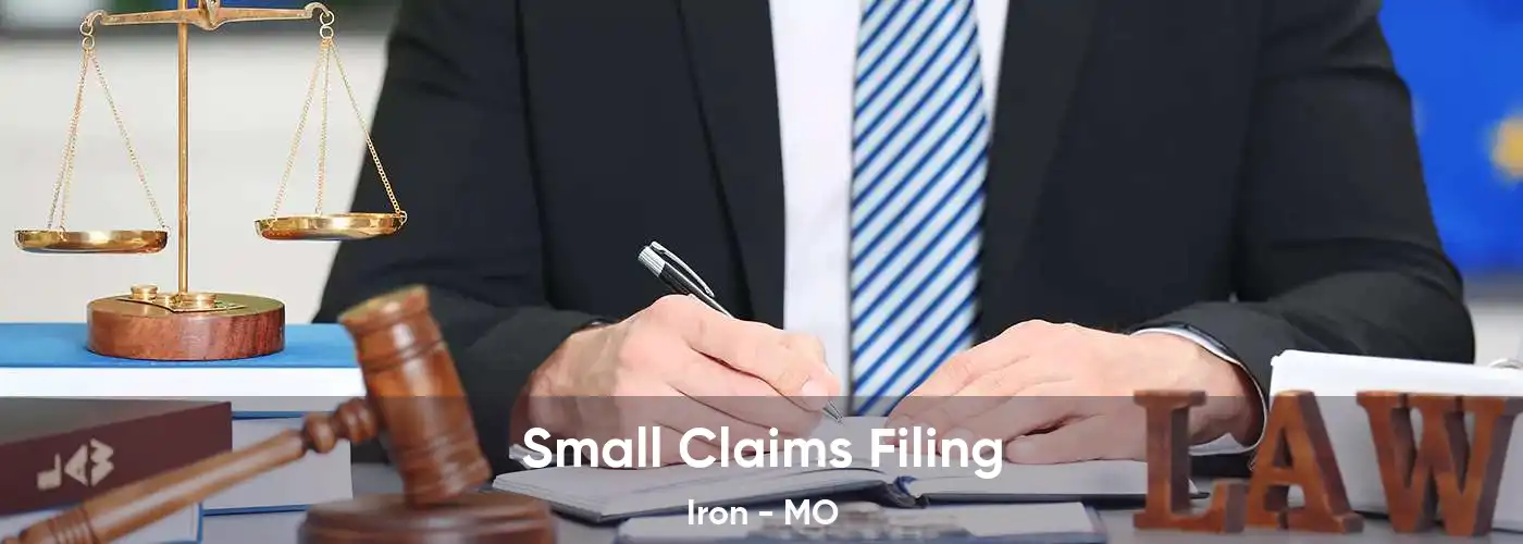 Small Claims Filing Iron - MO