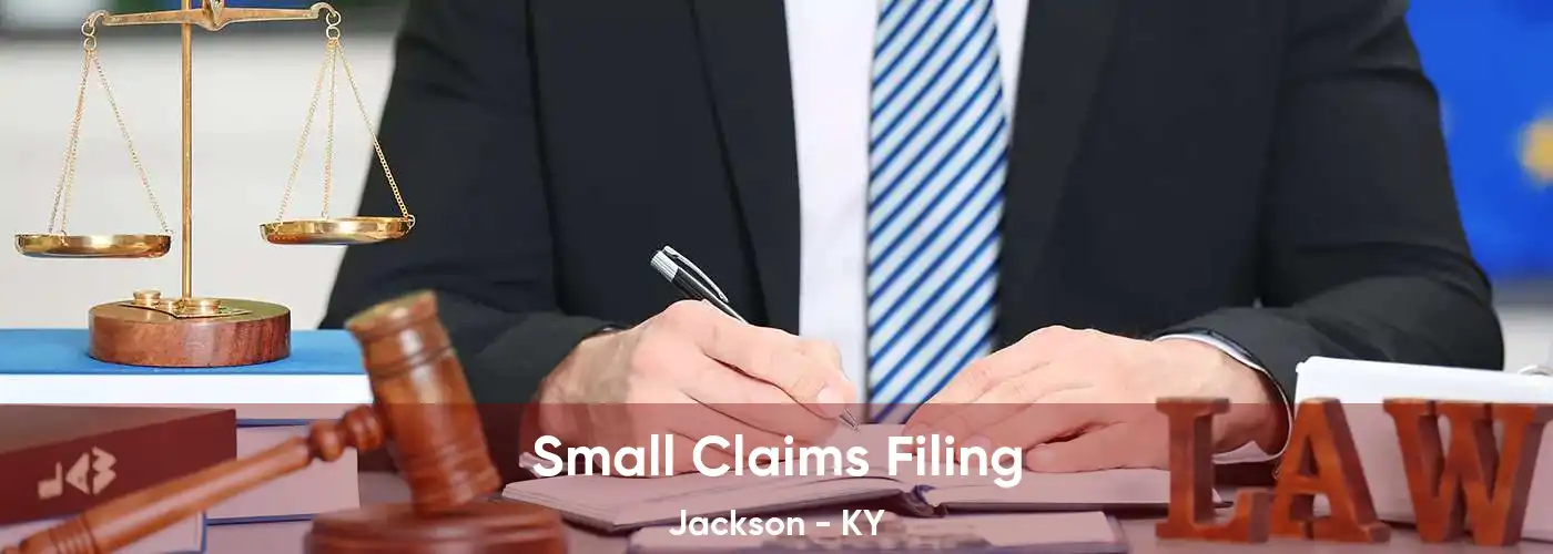 Small Claims Filing Jackson - KY