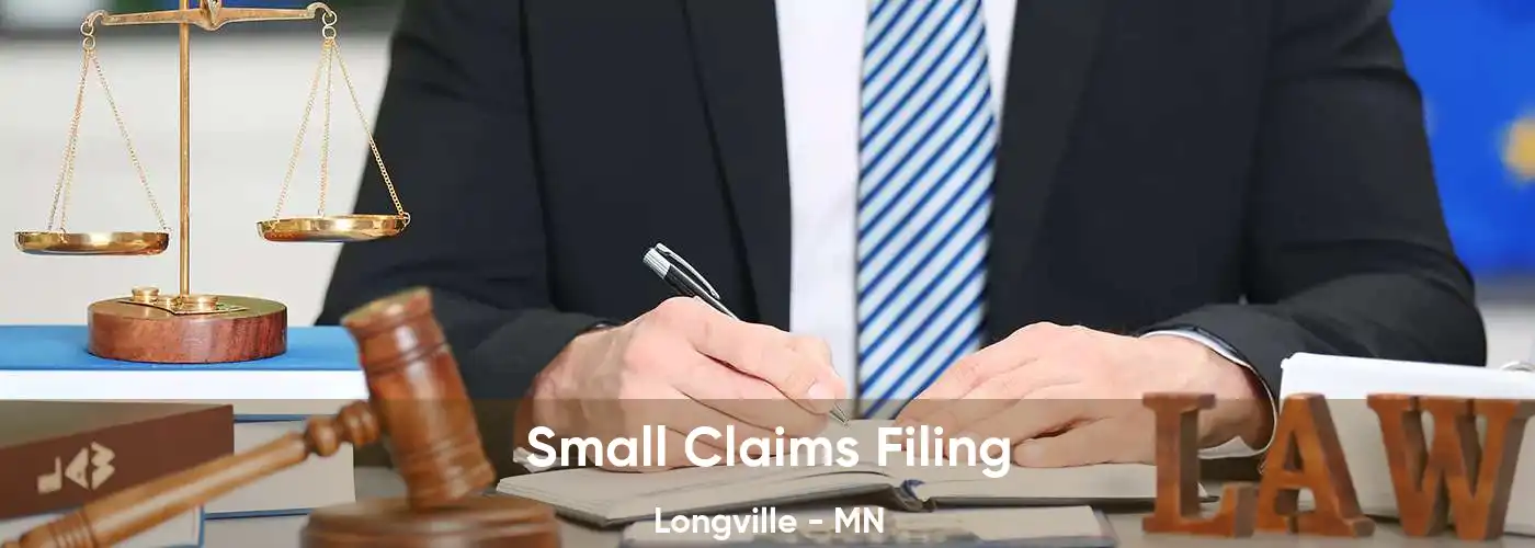 Small Claims Filing Longville - MN