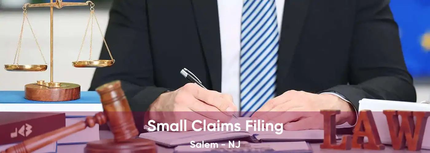 Small Claims Filing Salem - NJ